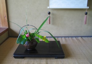 籾山由美の東京-島根 小さな暮らし梅雨入り、季節の変わり目。庭の花を活けてみました。