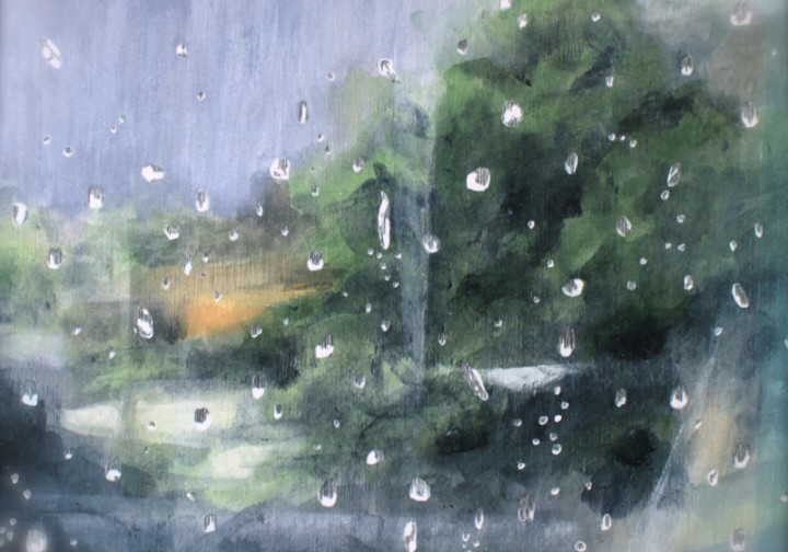 『雨と休日』が描く穏やかな音楽の風景「窓につたう雨は」。