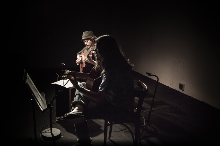 ギジェルモ・リソット（g）と共演 Photo by Ryo Mitamura