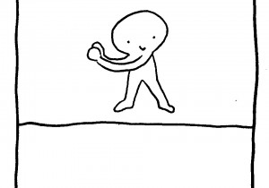 ヤングくん  素振り
