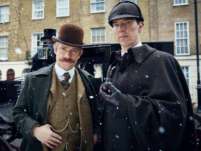 TVシリーズ『シャーロック』特別版として、カンバーバッチが原作本来のヴィクトリア朝時代にタイムワープした!? 最新作『SHERLOCK/シャーロック 忌まわしき花嫁』は現在TOHOシネマズ新宿ほかで公開中。いくつもの原作をなぞらえた場面が組み込まれ、シャーロキアンの満足度も高い作品です。原題:Sherlock:The Abominable Bride出演:ベネディクト・カンバーバッチ、マーティン・フリーマン、アマンダ・アビントンほか 監督:ダグラス・マッキノン、エグゼクティブ・プロデューサー:共同製作:脚本:スティーヴン・モファット/マーク・ゲイティス 配給:KADOKAWA 提供 KADOKAWA/ NHKエンタープライズ © 2015 Hartswood Films Ltd. A Hartswood Films production for BBC Wales co-produced by Masterpiece. Distributed by BBC Worldwide Ltd. 