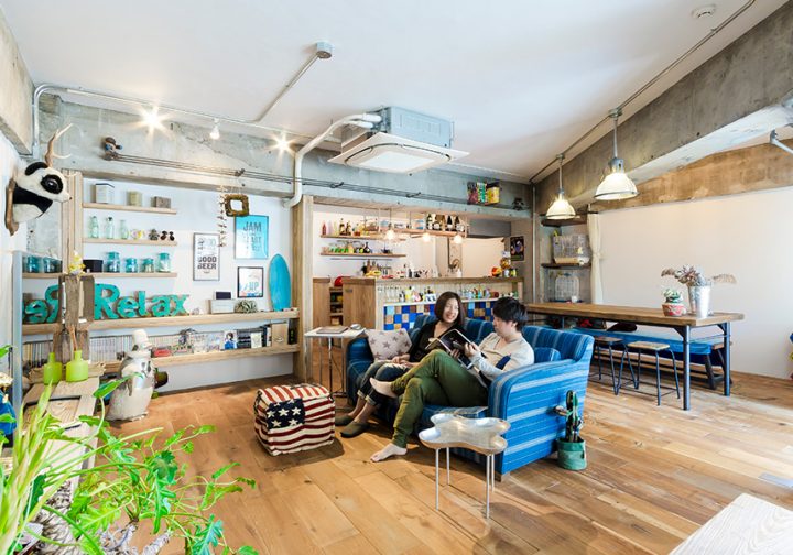 dacapo×TOKOSIE面積の半分を占める 人が集うリビングルーム