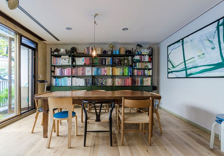 dacapo×TOKOSIE溢れる色彩とアート レトロな空間が今に蘇る